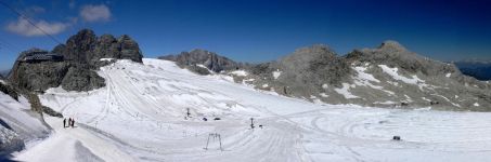 Rakousko, Alpy, ledovec Dachstein