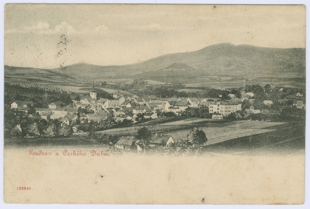 Světlotisk, krátká adresa, odesláno 1910